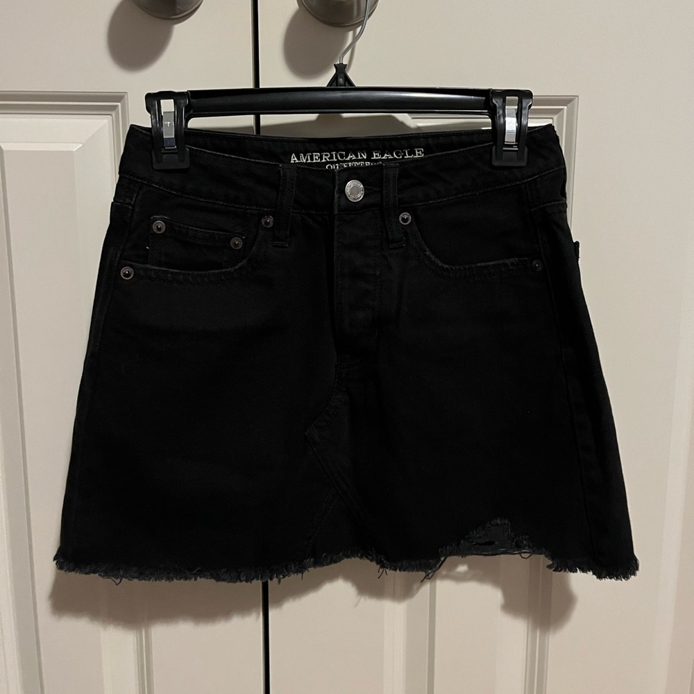 American Eagle Outfitters Dark Denim Skirt